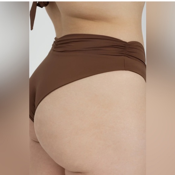 No OFFER! ! ! ❤️👄💋NEW 2 pc Riot Swim Bikini set brown size Small - Picture 4 of 10